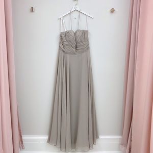 Christina Wu Style #22788 Taupe Sz 16